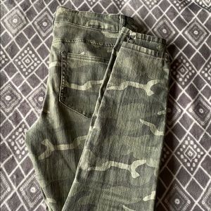 Camo high-rise Jeggings